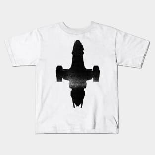 Serenity Silhouette | Black Kids T-Shirt